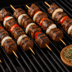 Tempero Irresistível para Espetinho de Carne: O Segredo que Transforma Seu Churrasco